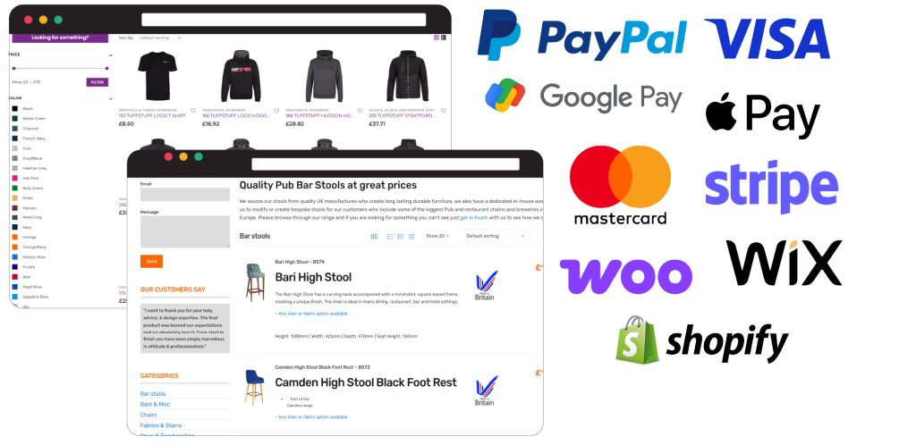 ecommerce website designer bradford