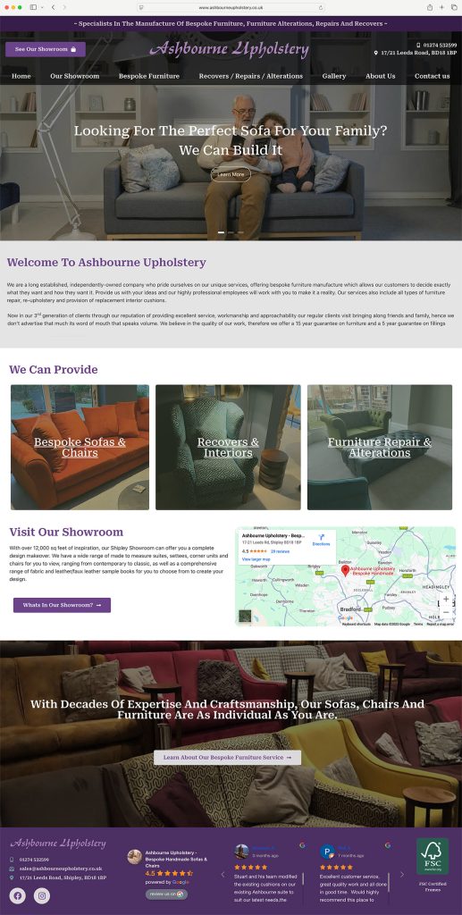 shipley baildon website design company